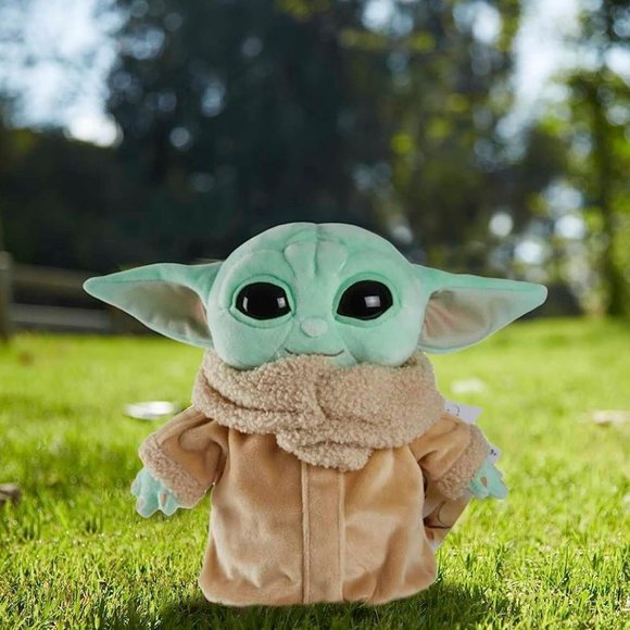 NEW Mattel Star Wars Grogu Plush 8" Mandalorian Disney Toy Baby Yoda Plushie - Picture 2 of 14